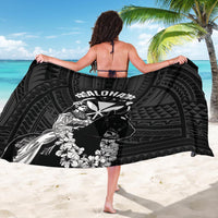 Hawaii King Kamehameha Day Parade Sarong With Pa'u Riders Plumeria Kakau Tribal Pattern LT05 - Polynesian Pride
