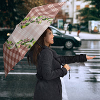 Mocha Hawaii Palaka Umbrella Maile Pikake Honohono Orchid Lei LT05 - Polynesian Pride