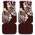 Plumeria With Oxblood Polynesian Tattoo Pattern Car Mats