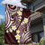 Plumeria With Oxblood Polynesian Tattoo Pattern Garden Flag