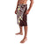 Plumeria With Oxblood Polynesian Tattoo Pattern Lavalava