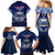 Samoa Rugby Family Matching Mermaid Dress and Hawaiian Shirt World Cup 2023 Coat Of Arms With Polynesian Pattern LT05 - Polynesian Pride