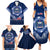 Samoa Rugby Family Matching Summer Maxi Dress and Hawaiian Shirt World Cup 2023 Coat Of Arms With Polynesian Pattern LT05 - Polynesian Pride