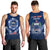 Samoa Rugby Men Tank Top World Cup 2023 Coat Of Arms With Polynesian Pattern LT05 - Polynesian Pride