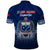 Samoa Rugby Polo Shirt World Cup 2023 Coat Of Arms With Polynesian Pattern LT05 - Polynesian Pride