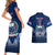 Custom Samoa Rugby Couples Matching Short Sleeve Bodycon Dress and Hawaiian Shirt World Cup 2023 Coat Of Arms With Polynesian Pattern LT05 - Polynesian Pride