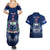 Custom Samoa Rugby Couples Matching Summer Maxi Dress and Hawaiian Shirt World Cup 2023 Coat Of Arms With Polynesian Pattern LT05 - Polynesian Pride