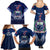 Custom Samoa Rugby Family Matching Summer Maxi Dress and Hawaiian Shirt World Cup 2023 Coat Of Arms With Polynesian Pattern LT05 - Polynesian Pride