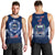 Custom Samoa Rugby Men Tank Top World Cup 2023 Coat Of Arms With Polynesian Pattern LT05 - Polynesian Pride