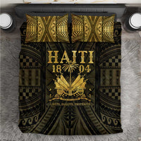 Haiti 1804 Bedding Set Polynesian Gold Neg Maron LT05 Gold - Polynesian Pride