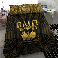 Haiti 1804 Bedding Set Polynesian Gold Neg Maron LT05 - Polynesian Pride