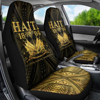 Haiti 1804 Car Seat Cover Polynesian Gold Neg Maron LT05 - Polynesian Pride