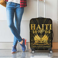 Haiti 1804 Luggage Cover Polynesian Gold Neg Maron LT05 - Polynesian Pride