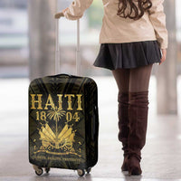 Haiti 1804 Luggage Cover Polynesian Gold Neg Maron LT05 - Polynesian Pride