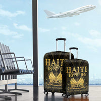 Haiti 1804 Luggage Cover Polynesian Gold Neg Maron LT05 - Polynesian Pride