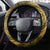 Haiti 1804 Steering Wheel Cover Polynesian Gold Neg Maron