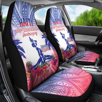 Haiti Independence Day Car Seat Cover Neg Maron Polynesian Style LT05 - Polynesian Pride