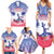 Personalised Haiti Independence Day Family Matching Summer Maxi Dress and Hawaiian Shirt Neg Maron Polynesian Style LT05