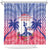 Haiti Independence Day Shower Curtain Neg Maron Polynesian Style