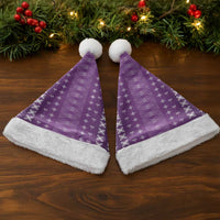 Purple Samoa Malu Tattoo Inspired Christmas Santa Hat LT05 - Polynesian Pride