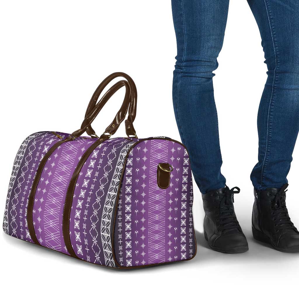 Purple Samoa Malu Tattoo Inspired Travel Bag LT05 - Polynesian Pride