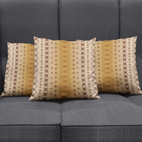 Beige Samoa Malu Tattoo Inspired Pillow Cover LT05 - Polynesian Pride