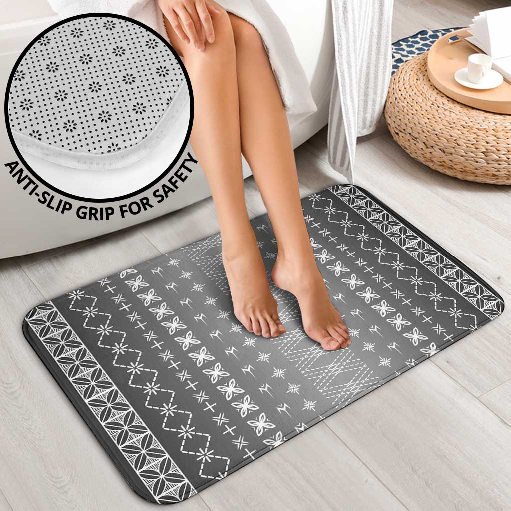 Black Samoa Malu Tattoo Inspired Bathroom Set LT05 - Polynesian Pride