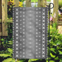 Black Samoa Malu Tattoo Inspired Garden Flag LT05 Garden Flag Black - Polynesian Pride