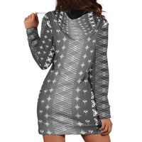 Black Samoa Malu Tattoo Inspired Hoodie Dress LT05 - Polynesian Pride