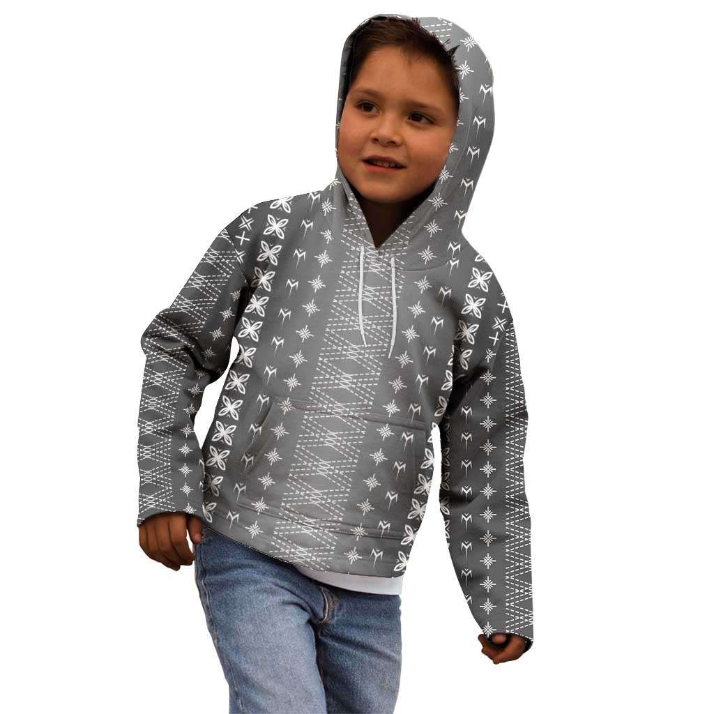 Black Samoa Malu Tattoo Inspired Kid Hoodie LT05 - Polynesian Pride