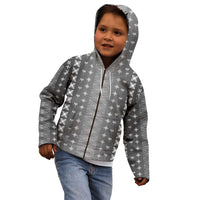 Black Samoa Malu Tattoo Inspired Kid Hoodie LT05 - Polynesian Pride