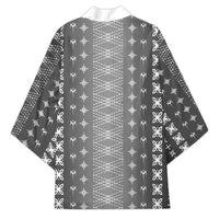 Black Samoa Malu Tattoo Inspired Kimono LT05 - Polynesian Pride