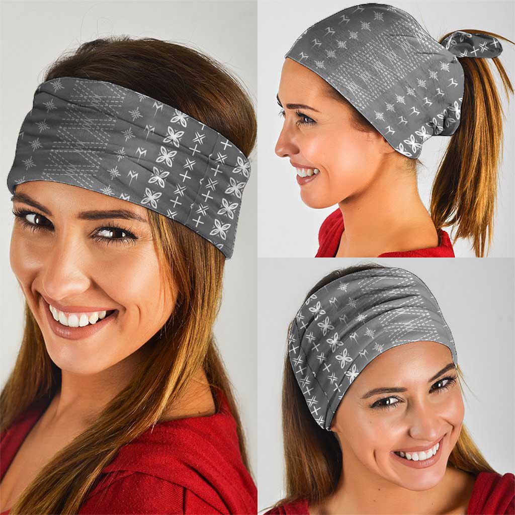 Black Samoa Malu Tattoo Inspired Neck Gaiter LT05 - Polynesian Pride