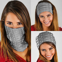 Black Samoa Malu Tattoo Inspired Neck Gaiter LT05 - Polynesian Pride