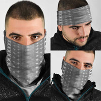 Black Samoa Malu Tattoo Inspired Neck Gaiter LT05 - Polynesian Pride