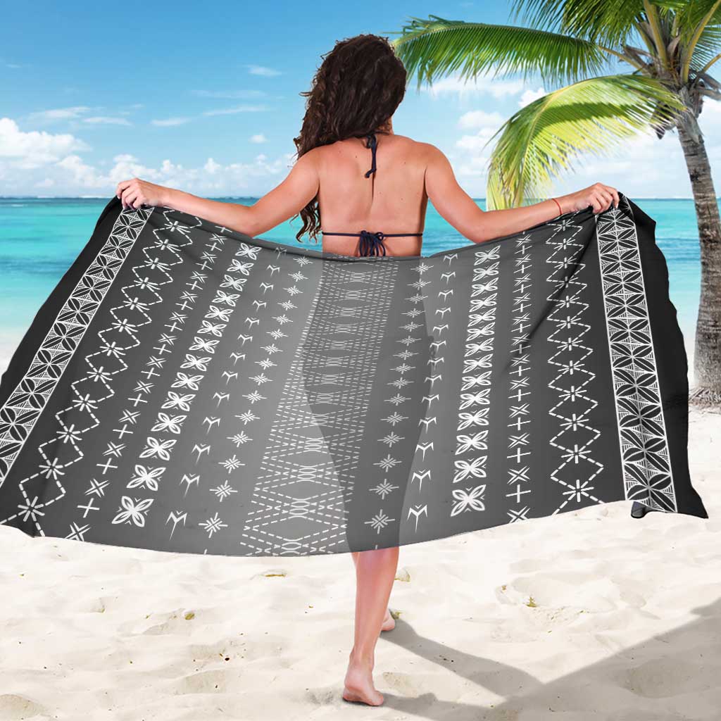Black Samoa Malu Tattoo Inspired Sarong LT05 - Polynesian Pride