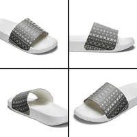 Black Samoa Malu Tattoo Inspired Slide Sandals LT05 - Polynesian Pride