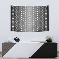 Black Samoa Malu Tattoo Inspired Tapestry LT05 - Polynesian Pride