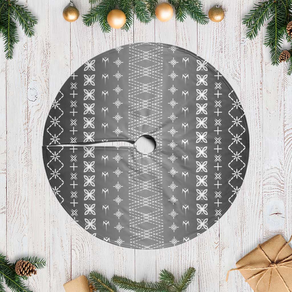 Black Samoa Malu Tattoo Inspired Tree Skirt LT05 Casual Black - Polynesian Pride
