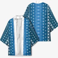 Blue Samoa Malu Tattoo Inspired Kimono LT05 - Polynesian Pride