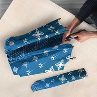Blue Samoa Malu Tattoo Inspired Umbrella LT05 - Polynesian Pride