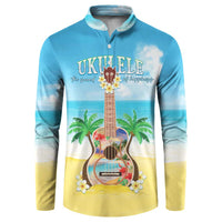 Hawaiian Ukulele Button Sweatshirt Sound Of Happiness LT05 Colorful - Polynesian Pride