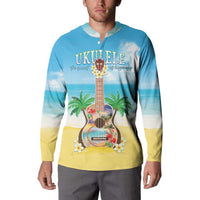 Hawaiian Ukulele Button Sweatshirt Sound Of Happiness LT05 - Polynesian Pride