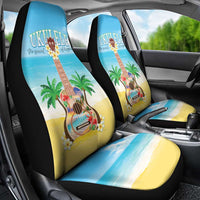 Hawaiian Ukulele Car Seat Cover Sound Of Happiness LT05 - Polynesian Pride