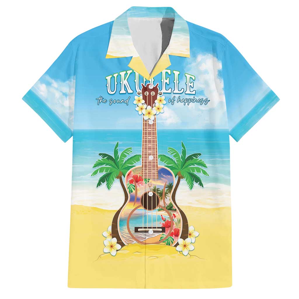 Hawaiian Ukulele Hawaiian Shirt Sound Of Happiness LT05 Colorful - Polynesian Pride