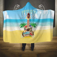 Hawaiian Ukulele Hooded Blanket Sound Of Happiness LT05 - Polynesian Pride