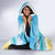 Hawaiian Ukulele Hooded Blanket Sound Of Happiness