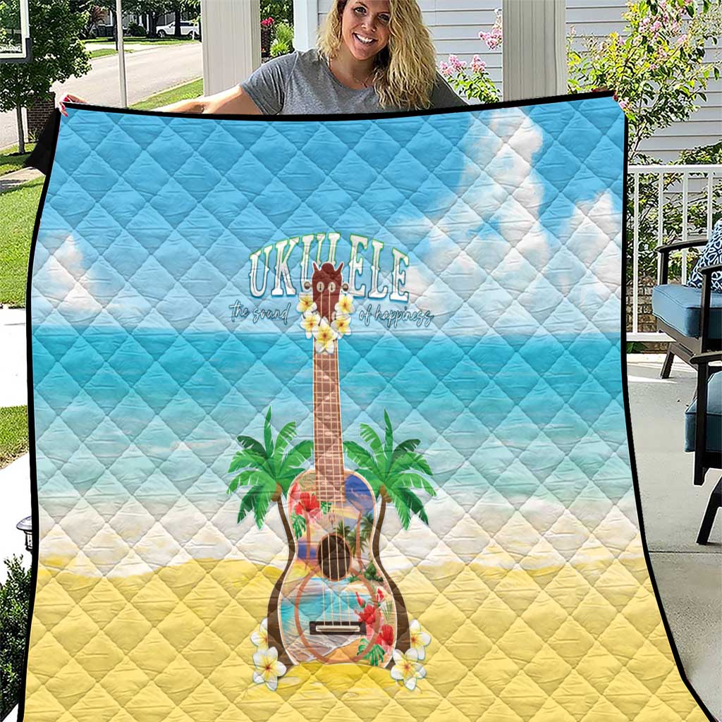 Hawaiian Ukulele Quilt Sound Of Happiness LT05 Colorful - Polynesian Pride