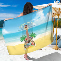 Hawaiian Ukulele Sarong Sound Of Happiness LT05 One Size 44 x 66 inches Colorful - Polynesian Pride