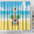 Hawaiian Ukulele Shower Curtain Sound Of Happiness